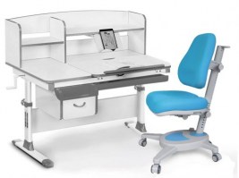 Комплект парта и кресло Mealux EVO-серый/Onyx (Y-110) BL